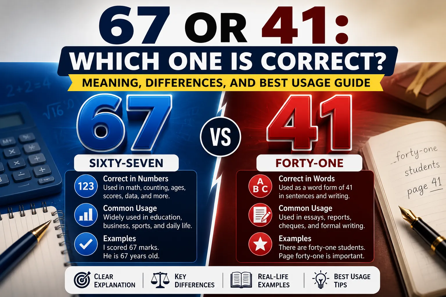67 or 41