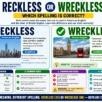 Reckless or Wreckless: The Correct Spelling, Meaning, and Usage Guide