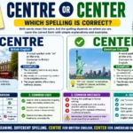 Centre or Center: Which Spelling Is Correct? A Simple Guide to British and American English
